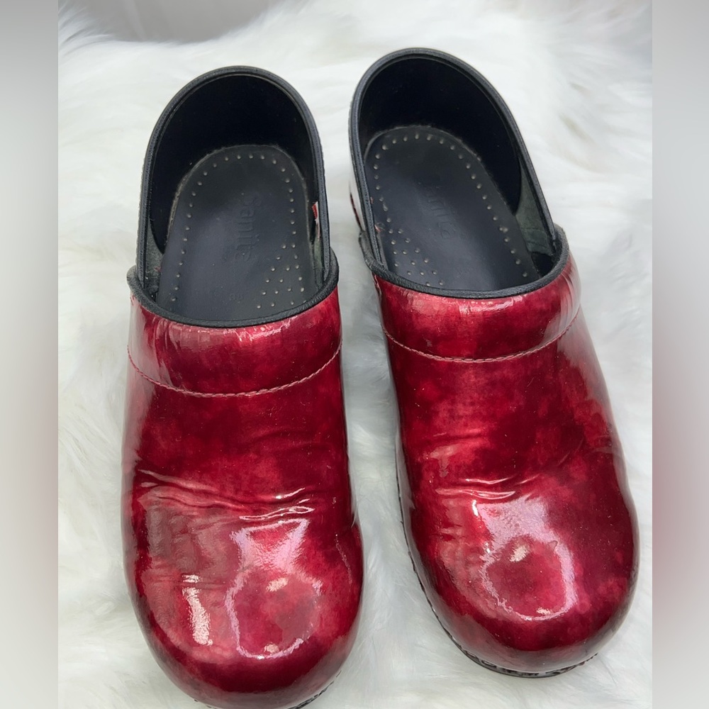 Danish ORIGINAL SANITA Women Clogs EU 38 US 7